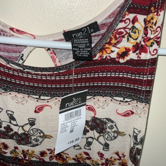 Rue 21 Flowy T-Shirt Dress - Picture 3 of 3